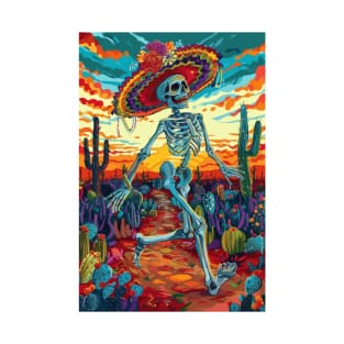 Fiesta Forever: A Día de los Muertos Celebration T-Shirt