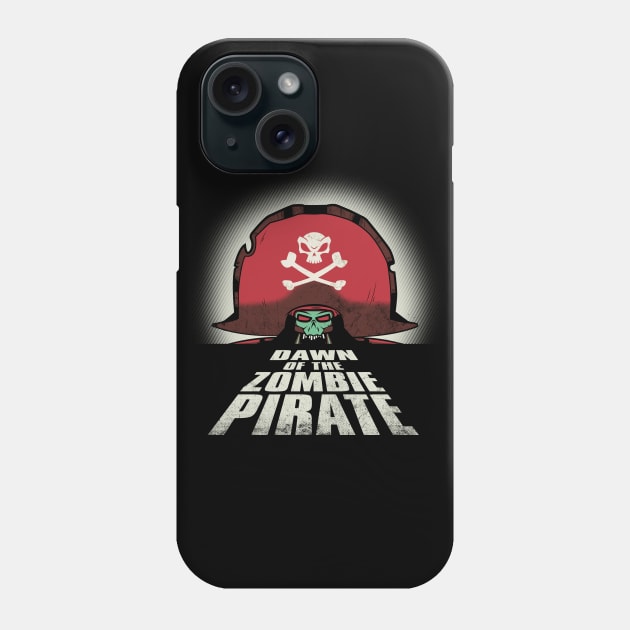 Dawn of the Zombie Pirate Phone Case by hoborobo