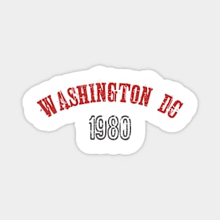 Wasington DC 80s Magnet