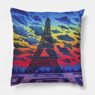 Eiffel  tower Pillow