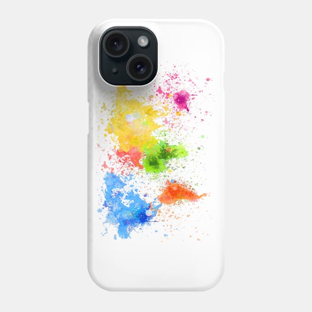 World of Colors Phone Case by illest