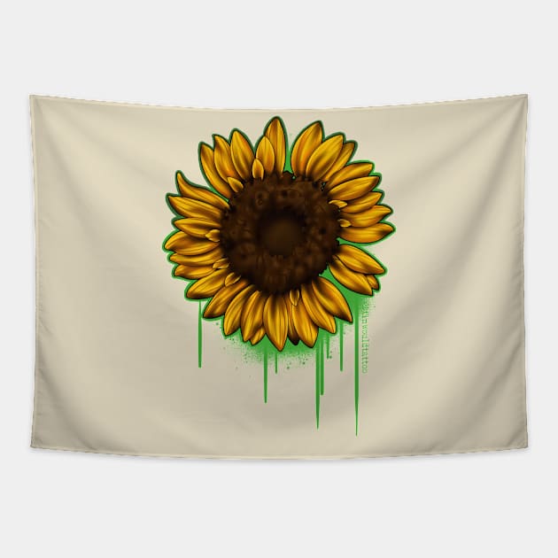 Sunflower Tapestry by Timwould