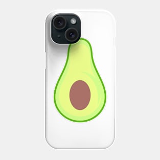 Avocado Half Phone Case