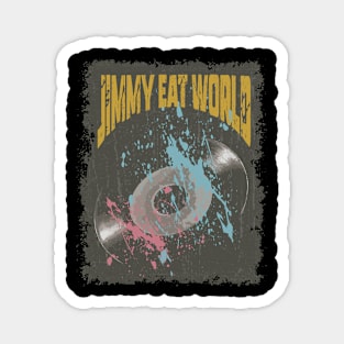 Jimmy Eat World Vintage Vynil Magnet
