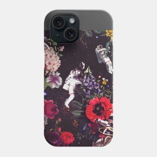 Flowers & Astronauts Phone Case