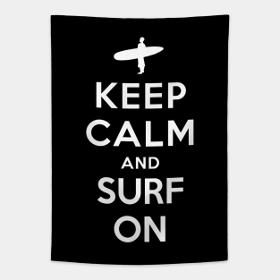 Keep Calm and Surf On Tapestry