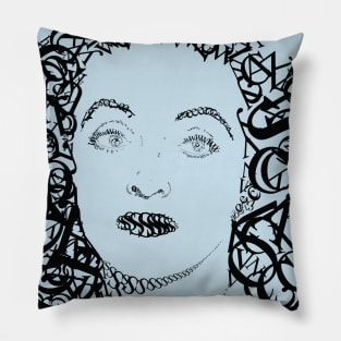 Miss Bette Davis Pillow