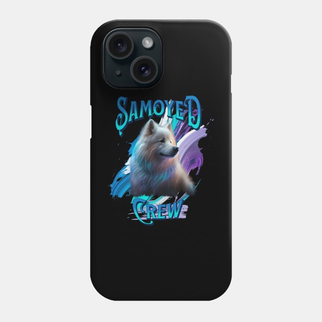 Samoyed Crew Phone Case by HSH-Designing