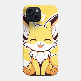 Cute Adorable Cartoon Kawaii Yellow Fennec Fox Phone Case