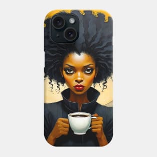 Morning Coffee - Colorful and artistic design Phone Case