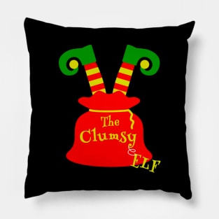 The Clumsy Elf Family Matching Christmas 2020 Gift  Pillow