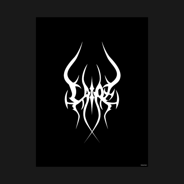 LAIRE Black Metal Logo Graphic by HemphillGarry