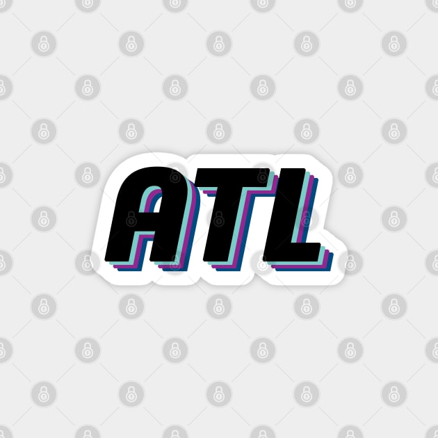 Blurple ATL Magnet by AdventureFinder