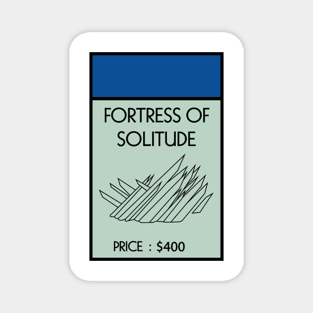 Fortress of Solitude Magnet by Jawes