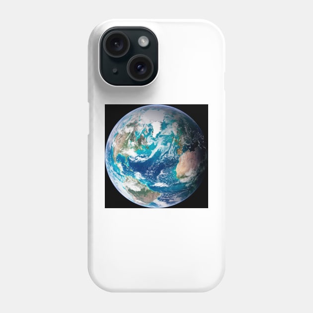 Blue Marble image of Earth (2005) (F001/0388) Phone Case by SciencePhoto