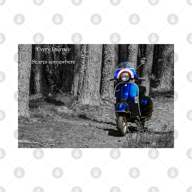 Scooter, Every journey starts somewhere by Grant's Pics
