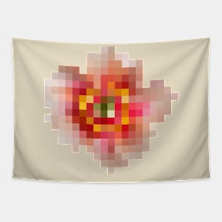 Pixel Flower Tapestry