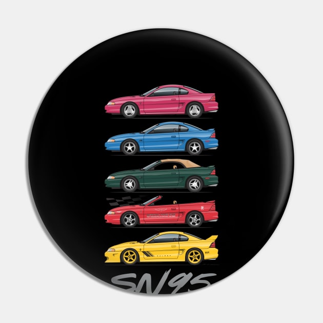 SN95 Pin by ArtOnWheels