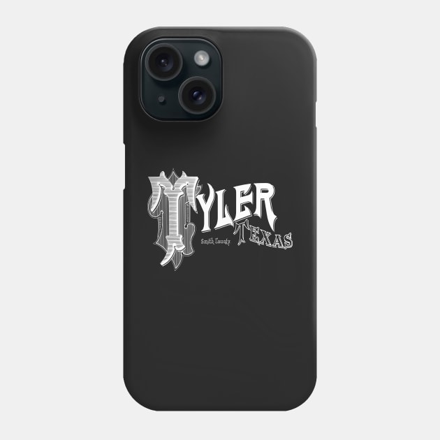 Vintage Tyler, TX Phone Case by DonDota