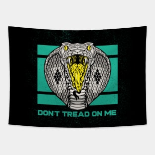 Don't tread on me Libertarian Gadsden Flag Snake Tapestry