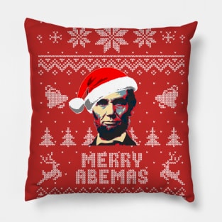 Abraham Lincoln Merry Abemas Pillow