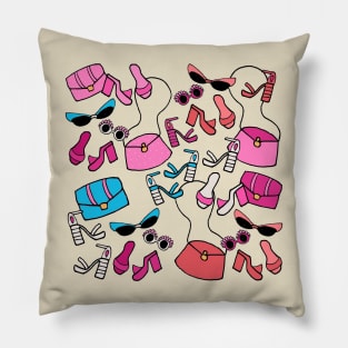 Shopping Day Pillow