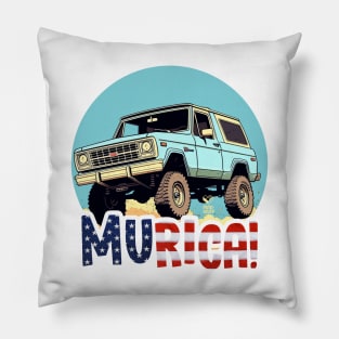 MURICA - Bronco life i Pillow