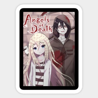 Angels of death Sticker for Sale by Littebabe
