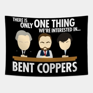 Bent Coppers Line of Duty Tapestry