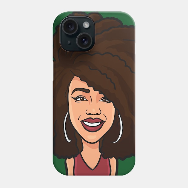 Afro Fabulous Phone Case by NaturallyBlack