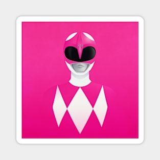 Pink Ranger Magnet