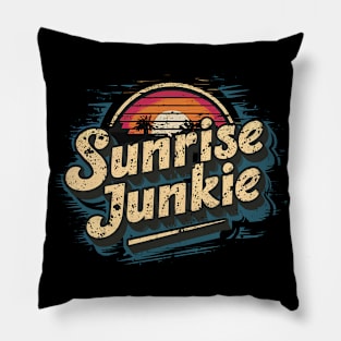 Sunrise Junkie Pillow