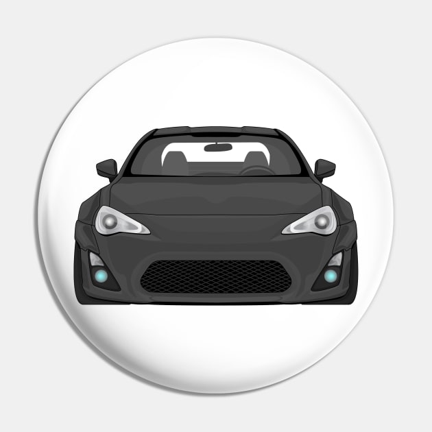 GT86 DARK-GREY Pin by VENZ0LIC