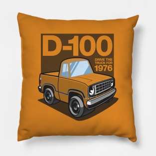 D100 - 1976 (Chrome Yellow) Pillow