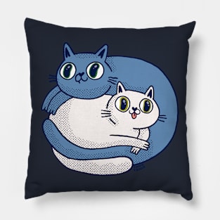 Cat duo Pillow