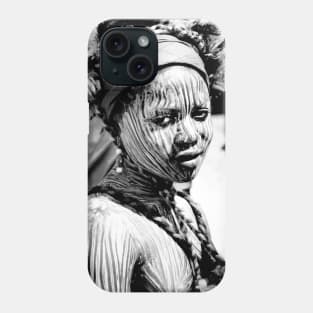 Vintage Portrait of a Liberian Woman Phone Case