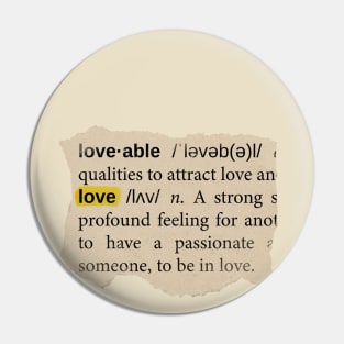 Loveable Pin