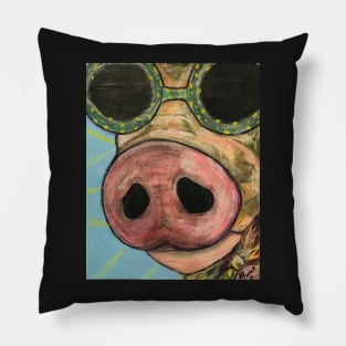 Here Petey Piggie Pillow