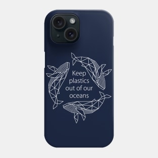 Recycling Whales Phone Case