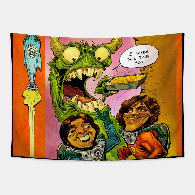 The Ween Zine #6 Cover Tapestry by CosmicLion