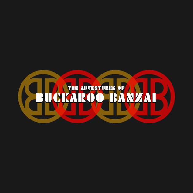 Buckaroo Banzai - Interlocking Logos by BigOrangeShirtShop