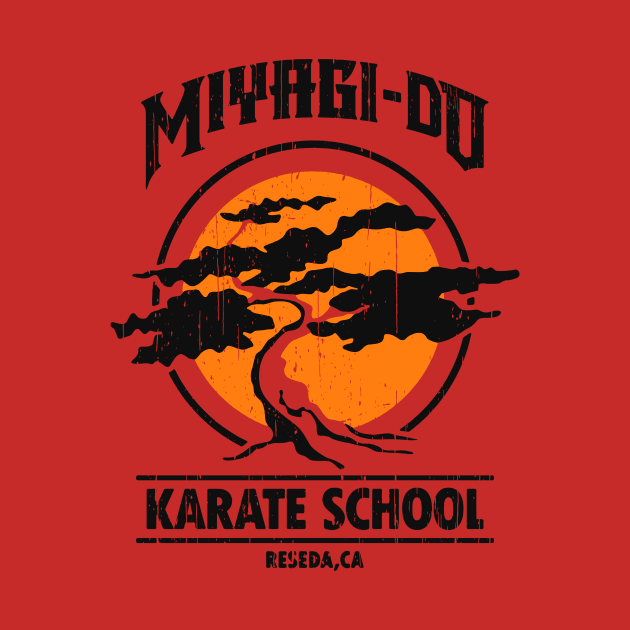 Vintage Karate School by Mesrabersama