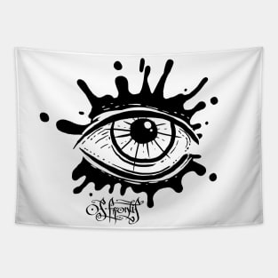 Splatter Eye Tapestry