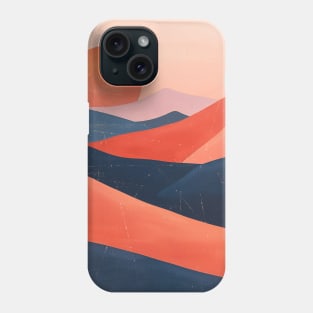 peach fuzz desert Phone Case