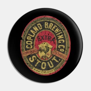 COPLAND BREWING STOUT BEER Pin