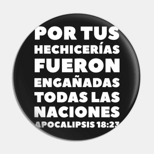 Revelation 18-23 By Your Sorceries Spanish Pin
