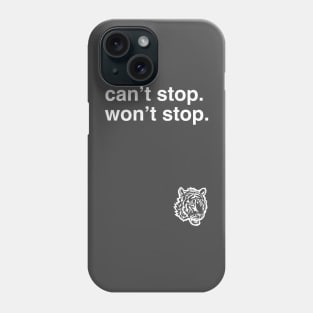 Powerful Tiger | White Front & Back Design Phone Case