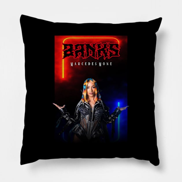 banks Pillow by Suwitemen