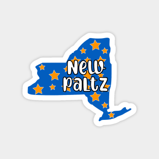 New Paltz Map Magnet