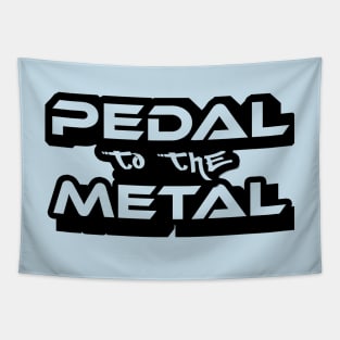 Pedal to the metal (Smaller) transparent Tapestry